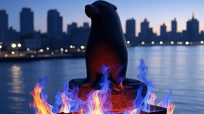 Alerta: La Feliz a fuego lento