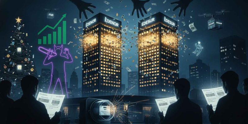 Una semana soñada para Edenor y Edesur: la Navidad anticipada que les regaló Milei