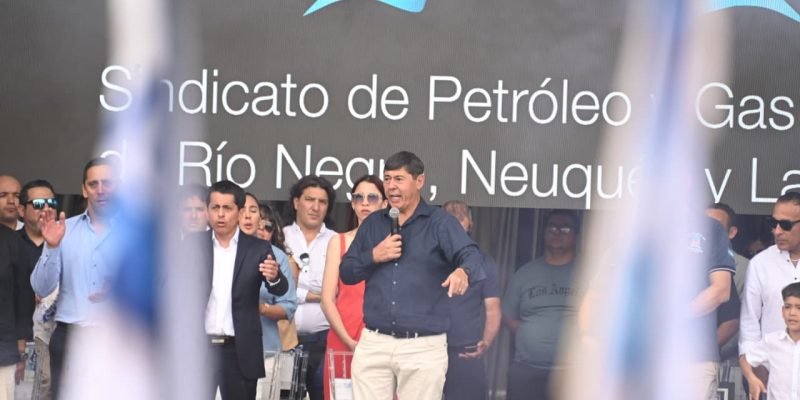 Rucci endurece el mensaje en Vaca Muerta: “No vamos a permitir que les quiten derechos a los trabajadores”