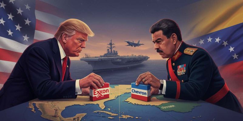 Exxon, Chevron y fondos buitre detrás de la amenaza de Trump contra Venezuela